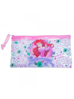 Estojo Necessaire Princesa Ariel 10X20cm - Disney