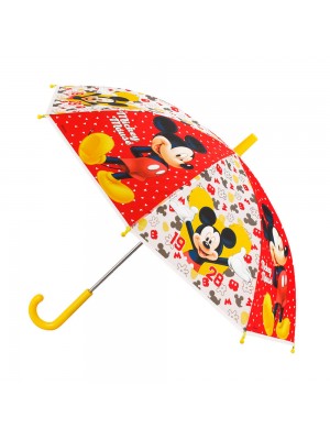 Guarda Chuva Infantil Vermelho Amarelo Mickey - Disney