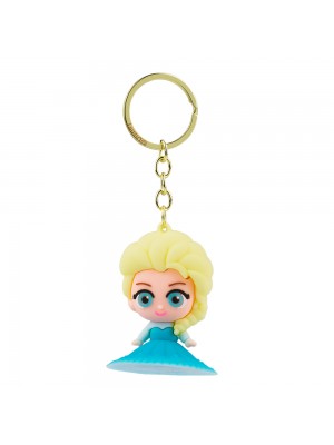 Chaveiro Princesa Elsa Frozen Silicone 6cm - Disney