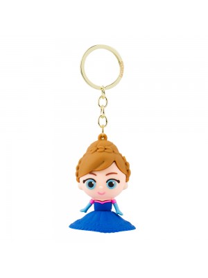Chaveiro Princesa Anna Frozen Silicone 6cm - Disney