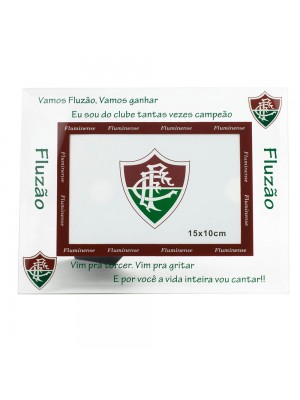 Porta Retrato Vidro 1 Foto 10x15cm - Fluminense