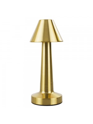GY0209-M(A) | Luminária Topo Cone Dourado 3 Luzes 23.5cm