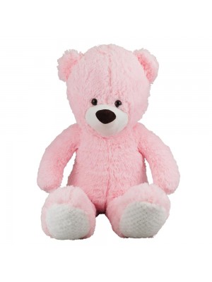 Urso Rosa Focinho Marrom 57cm - Pelúcia