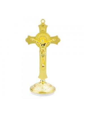Crucifixo Dourado Uso Carro 9.5cm