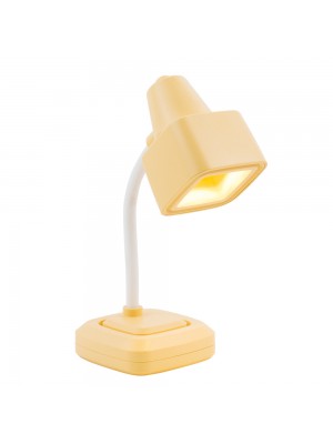 Mini Luminária Ajustável Amarelo Com Ímã 10cm