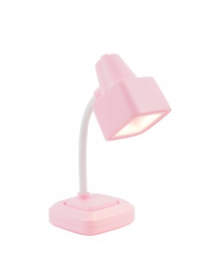 Mini Luminária Ajustável Rosa Com Ímã 10cm