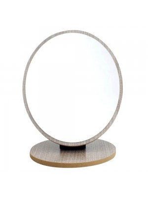 Espelho Oval Ajustável 22x17cm