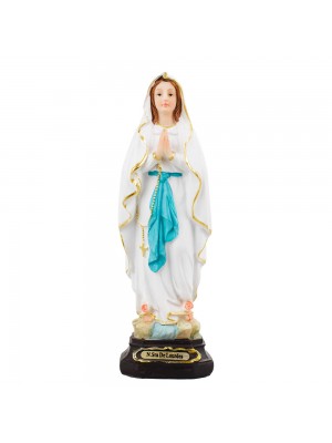 Nossa Senhora De Lourdes 19cm - Enfeite Resina