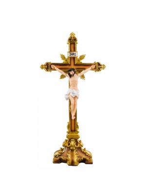 Crucifixo De Mesa 30.5cm - Enfeite Resina