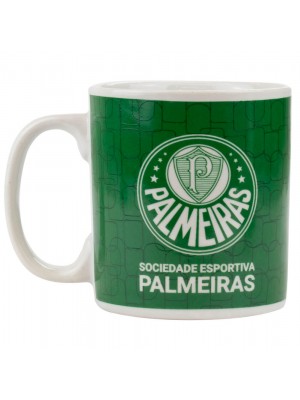 Caneca Porcelana 300ml - Palmeiras