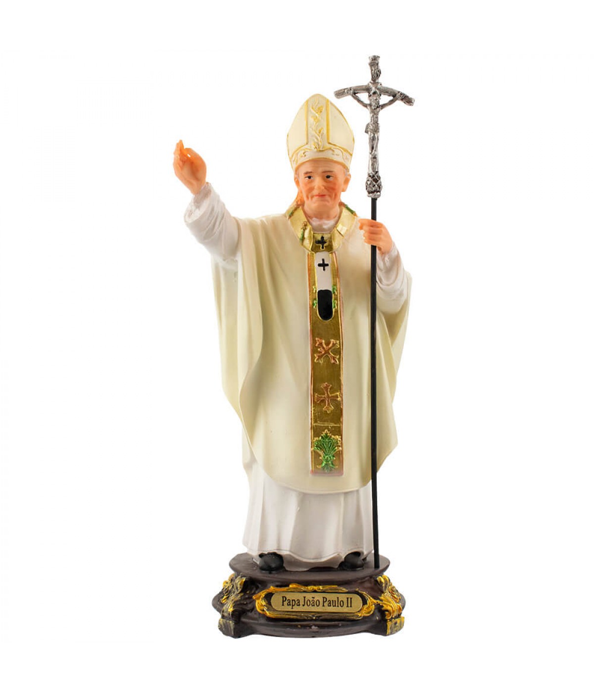Papa Joao Paulo II 22cm Imagem Religiosa 18SF11018M