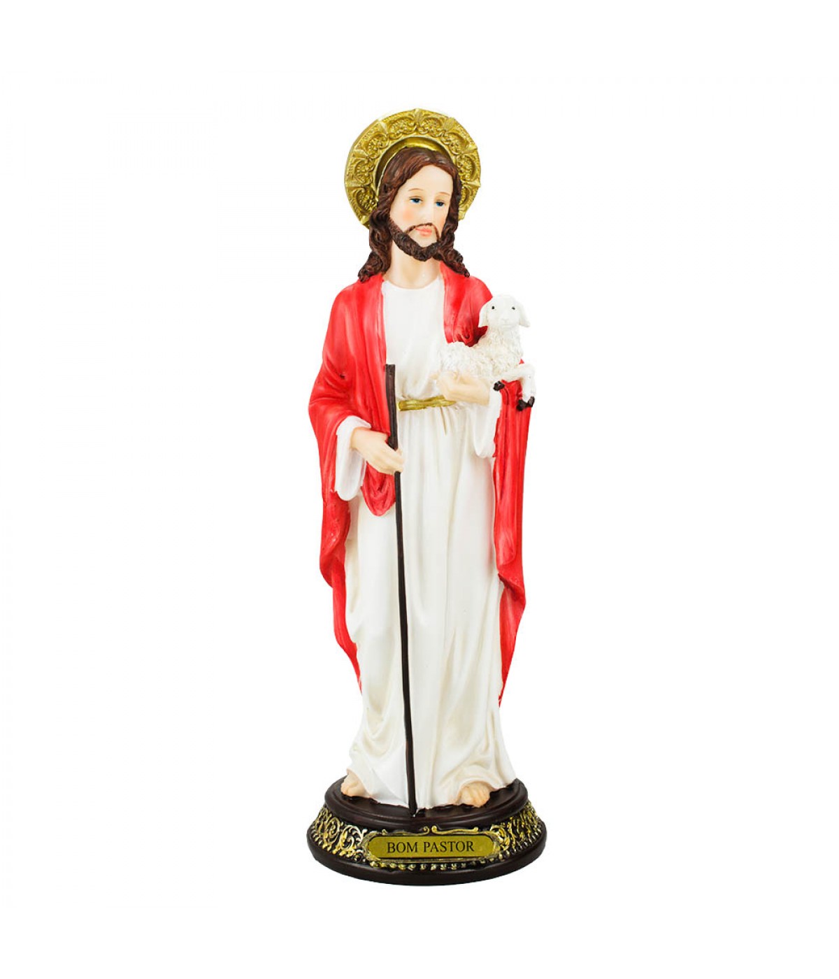 Jesus Bom Pastor 31cm - Enfeite Resina